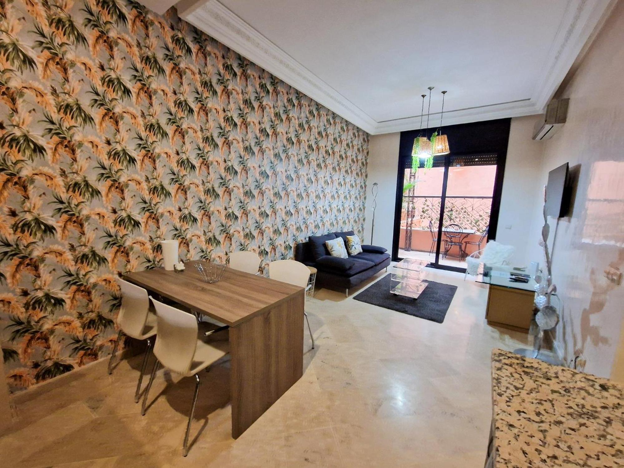 Superbe Appartement Piscine Gueliz Marakeş Dış mekan fotoğraf